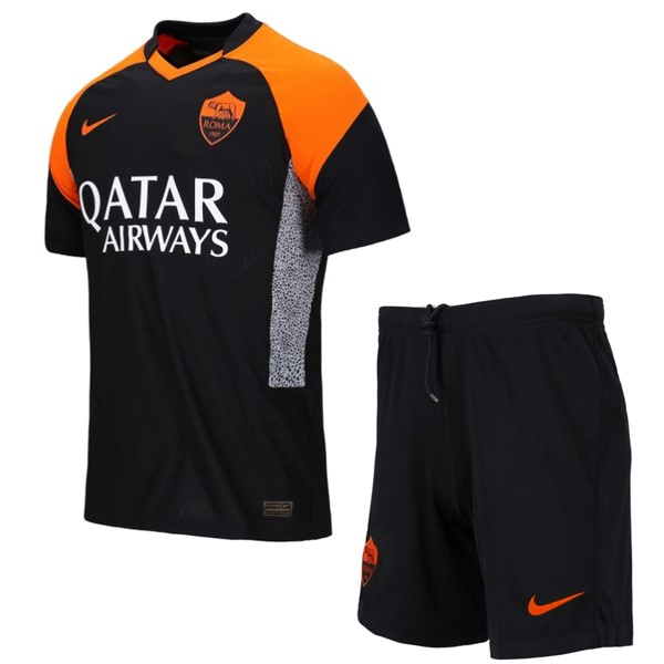 Camiseta AS Roma 3ª Niño 2020-2021 Negro